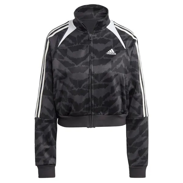 Тренировочная куртка Adidas Tiro Suit Up Lifestyle, темно-серый/черный