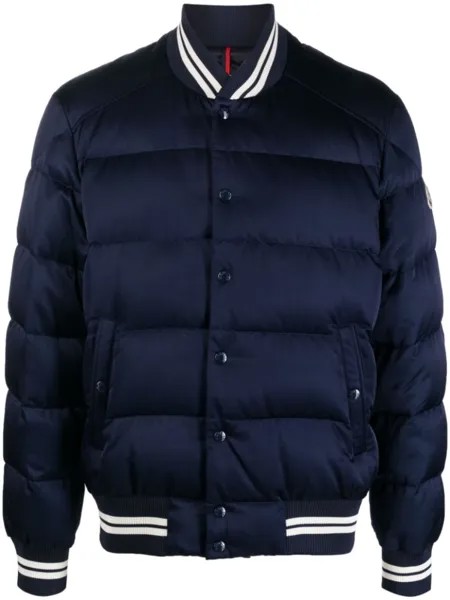 Moncler бомбер-пуховик Dives, синий