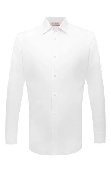Хлопковая рубашка Alexander McQueen
