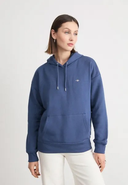 Толстовка SHIELD HOODIE GANT, цвет dunkelblau