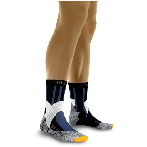 Носки  унисекс X-Socks, классические, размер 35/38, серый