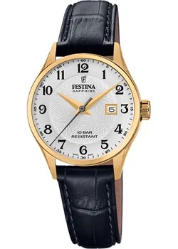 Fashion наручные  женские часы Festina F20011.5. Коллекция Swiss Made