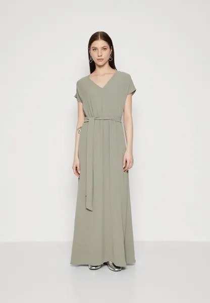 Платье макси VMALVA V NECK DRESS Vero Moda, цвет vetiver