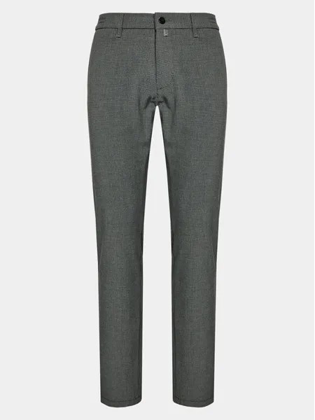 Тканевые брюки стандартного кроя Pierre Cardin, серый
