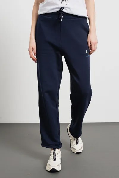 Прямые спортивные брюки Armani Exchange, синий