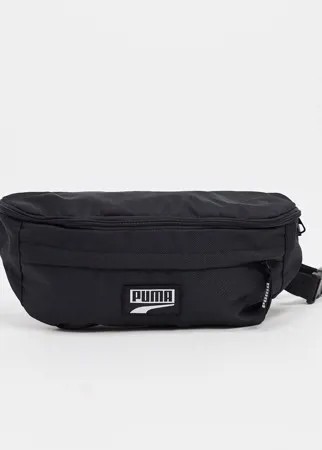 Черная большая сумка-кошелек на пояс Puma Deck-Черный цвет