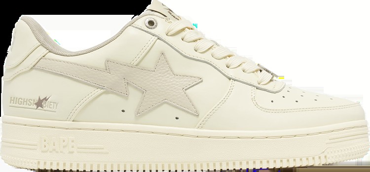 Кроссовки Highsnobiety x Wmns Bapesta 'Daily Essentials', кремовый