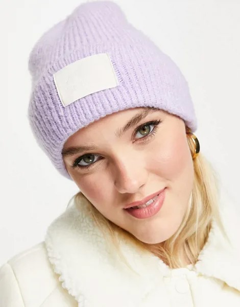 Лыжная шапка-бини ASOS 4505-Фиолетовый цвет
