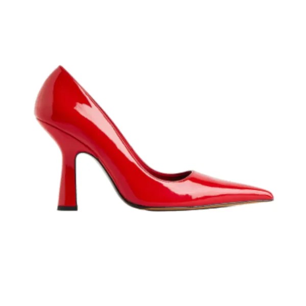 Туфли-лодочки на высоком каблуке H&M, красный