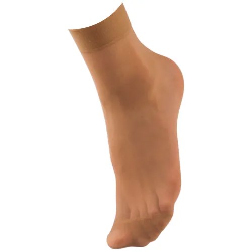 Женские носки DANNI средние, капроновые, 40 den, 10 пар, размер 36-41, золотой