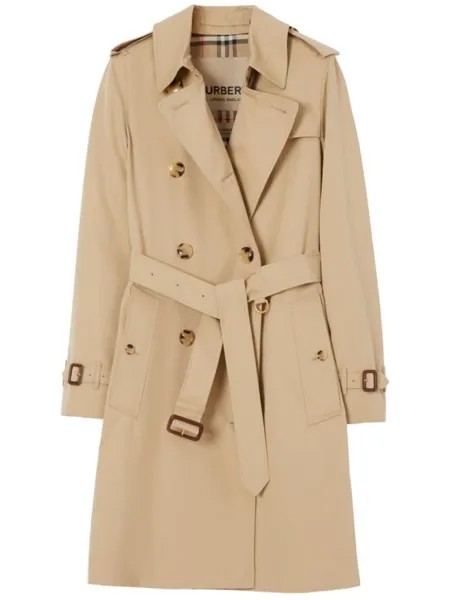 Тренч The Kensington Burberry, бежевый