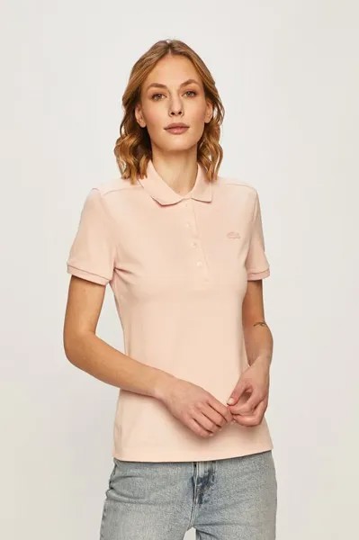 Рубашка поло Lacoste, розовый