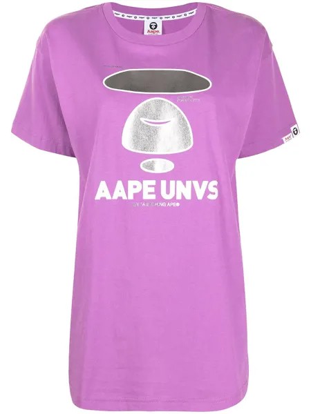 AAPE BY *A BATHING APE® футболка с логотипом