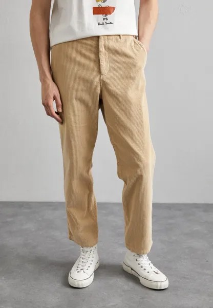 Тканевые брюки PS Paul Smith, светло-коричневый