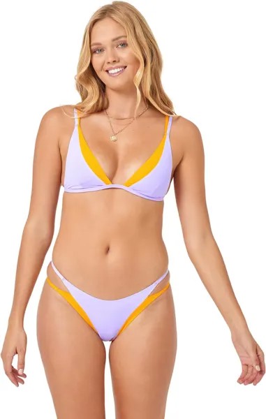 Купальный топ L*Space Color-Block Finneas Top, цвет Wisteria/Mango