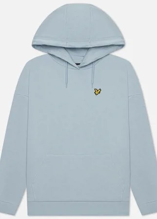 Женская толстовка Lyle & Scott Hoodie, цвет голубой, размер S