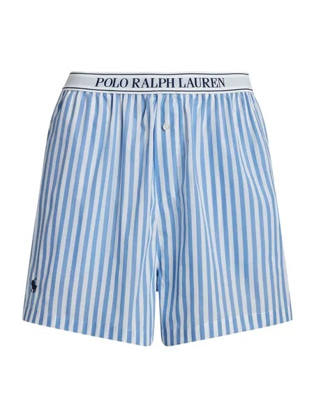 Короткий пижамный комплект Polo Ralph Lauren Boxer, синий