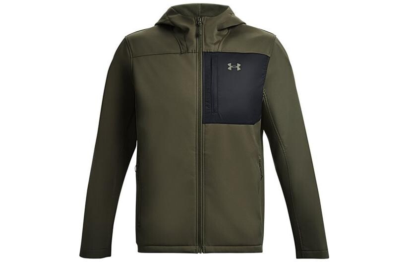 Штормовая куртка мужская зеленая Under Armour, зеленый