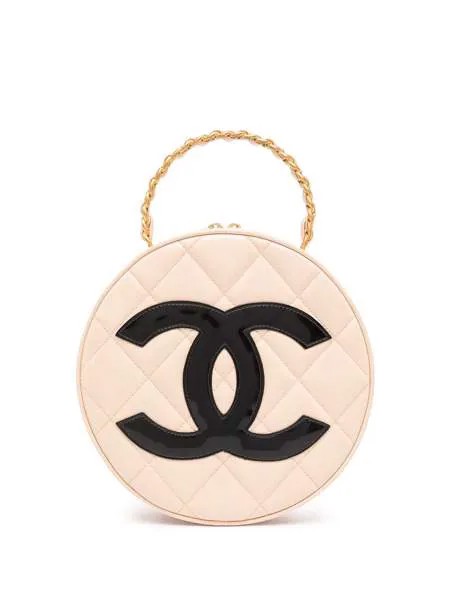 Chanel Pre-Owned сумка-тоут 1995-го года с логотипом CC