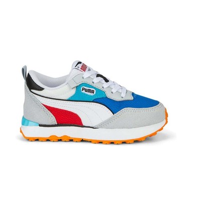 Puma Rider Fv Future Vintage Lace Up Youth Boys Серые кроссовки Повседневная обувь 3860