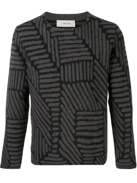 Cerruti 1881 джемпер с геометричным узором