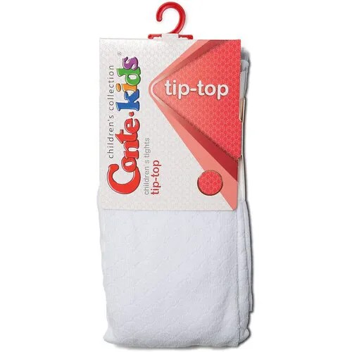Колготки Conte-kids TiP-TOP, размер 116-122, белый