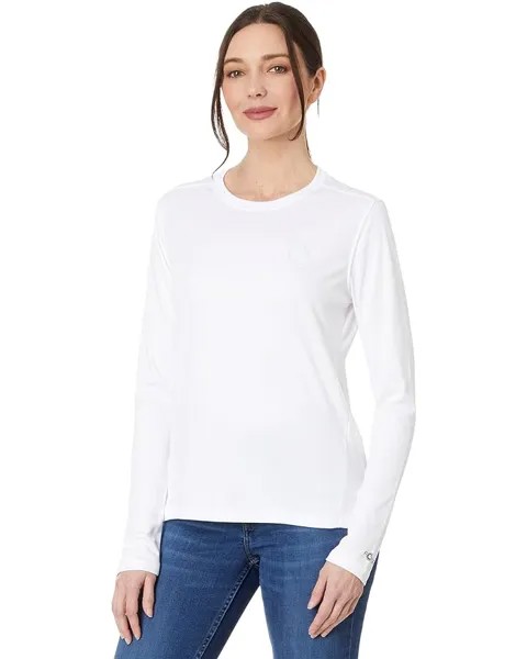 Футболка Carhartt Force Sun Defender Lightweight Long Sleeve Graphic, белый