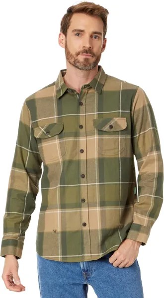 Рубашка Central Coast Eco Long Sleeve Flannel VISSLA, цвет Vintage Green