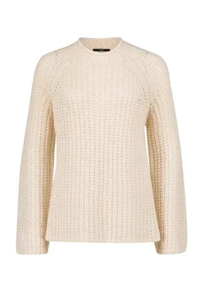 Свитер с воротником стойкой zero, цвет Light Beige Melange