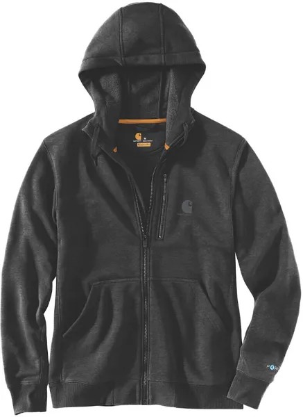 Толстовка Carhartt Delmont Zip, черный