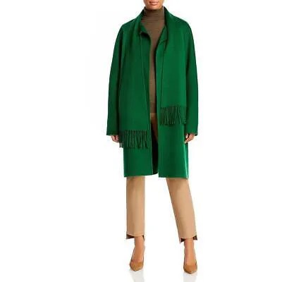 Lafayette 148 New York Женское зеленое теплое шерстяное пальто Dawson Верхняя одежда XL BHFO 1769