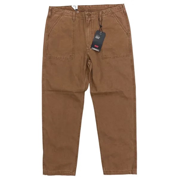 Мужские брюки Levis Premium Utility Chore Work Pants Toffee Canvas Brown