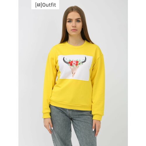 Свитшот AR Outfit, размер 46-48, желтый