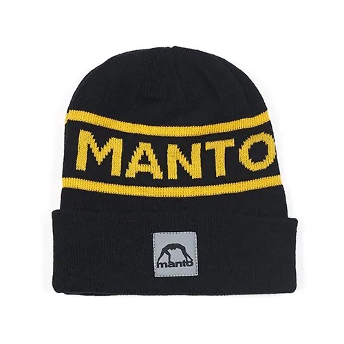 Шапка Manto Beanie Label Black (One Size)