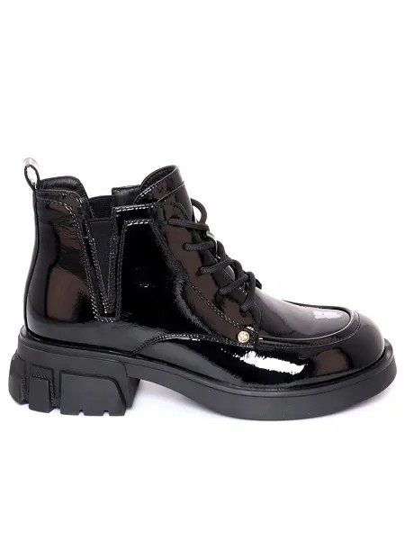 Ботинки Bonavi женские демисезонные, размер 36, цвет черный, артикул 32W7-10-011B