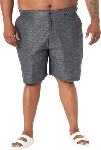 Шорты Hurley Big & Tall H2O-Dri Breathe Hybrid Shorts, черный