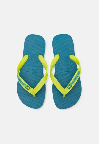 Шлепанцы BRASIL LOGO UNISEX Havaianas, цвет amazonite blue