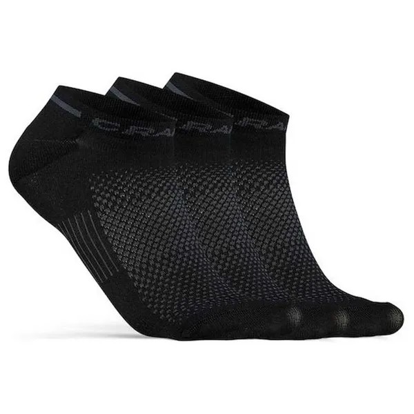 Носки Craft Core Dry Shafless 3 шт, черный