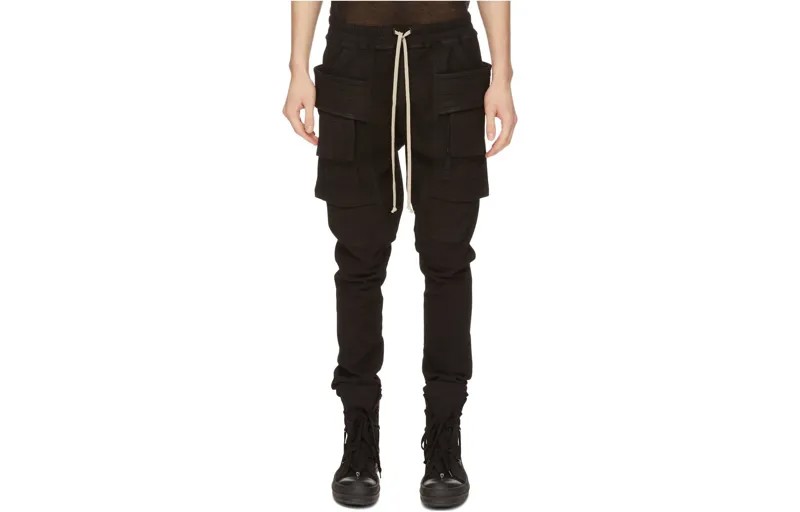 Джинсы мужские черные Rick Owens, черный
