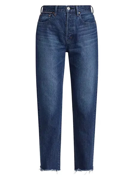 Широкие джинсы-дудочки Corcoran Moussy Vintage, синий
