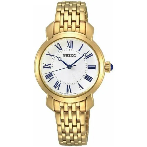Наручные часы SEIKO CS Dress, золотой, белый
