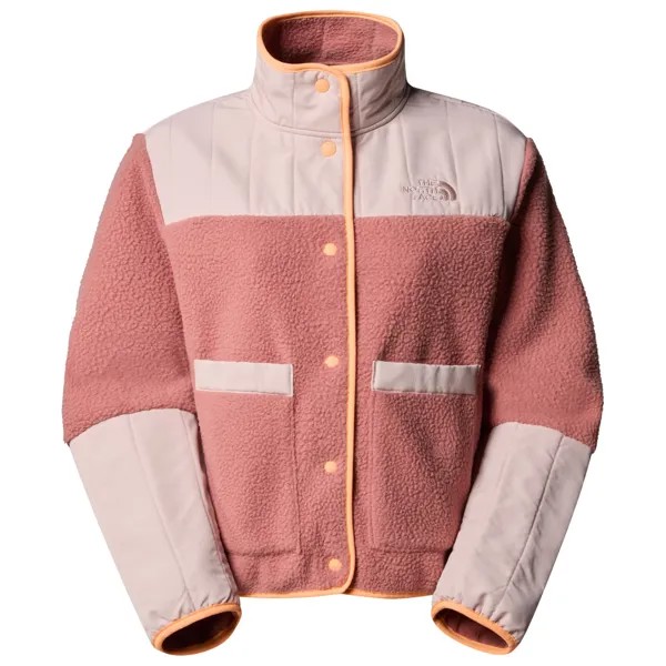 Флисовая жилетка The North Face Women's Cragmont Fleece, цвет Light Mahogany/Pink Moss