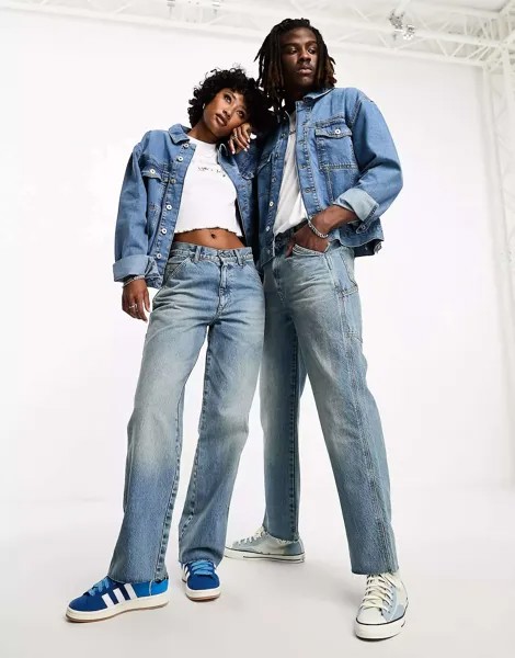 Плотные джинсы унисекс COLLUSION x016