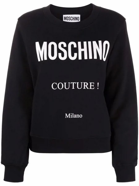 Moschino толстовка Couture с логотипом