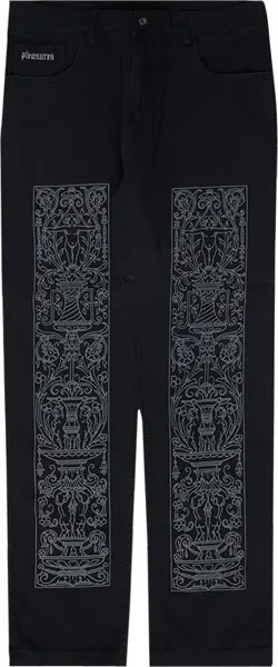 Брюки Pleasures Friction Work Pant 'Black', черный