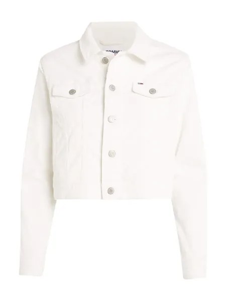 Межсезонная куртка Tommy Jeans Izzie, белый