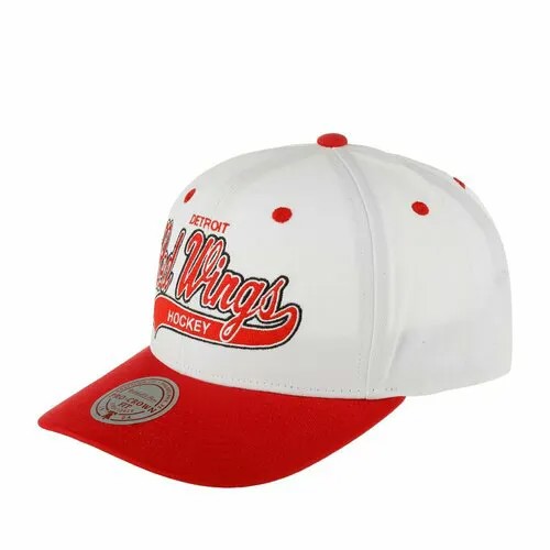 Бейсболка Mitchell & Ness, размер 0, красный/белый