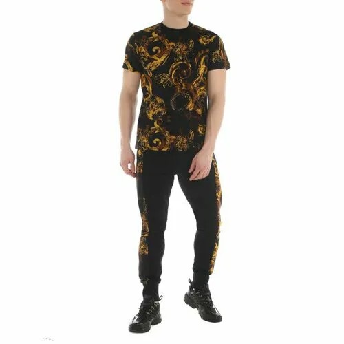 Брюки джоггеры Versace Jeans Couture, размер M, черный