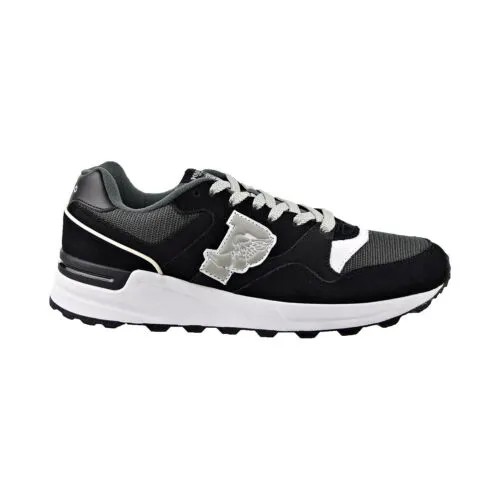 Мужские туфли Polo Ralph Lauren Trackster 100 черно-белые 809830141-004