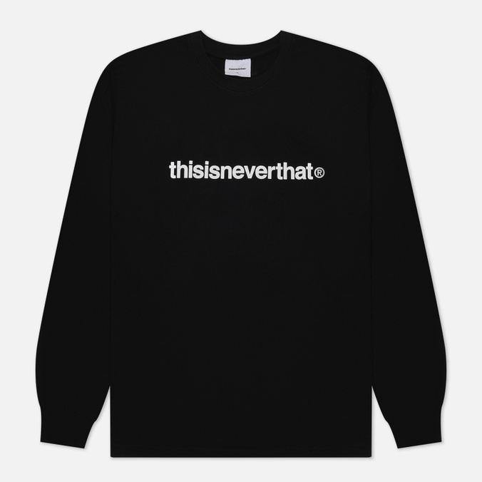 Мужской лонгслив thisisneverthat Print T-Logo чёрный, Размер M